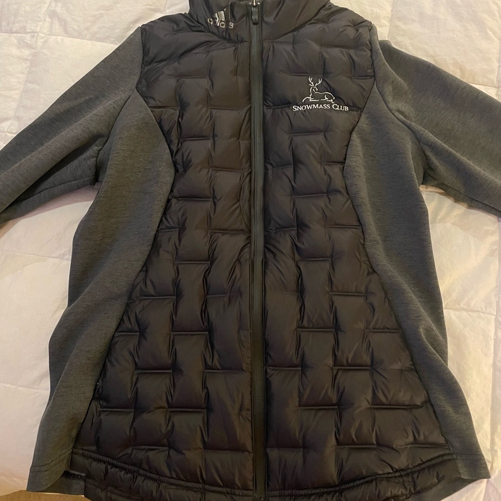 Adidas never worn zip up jacket! Perfect condition